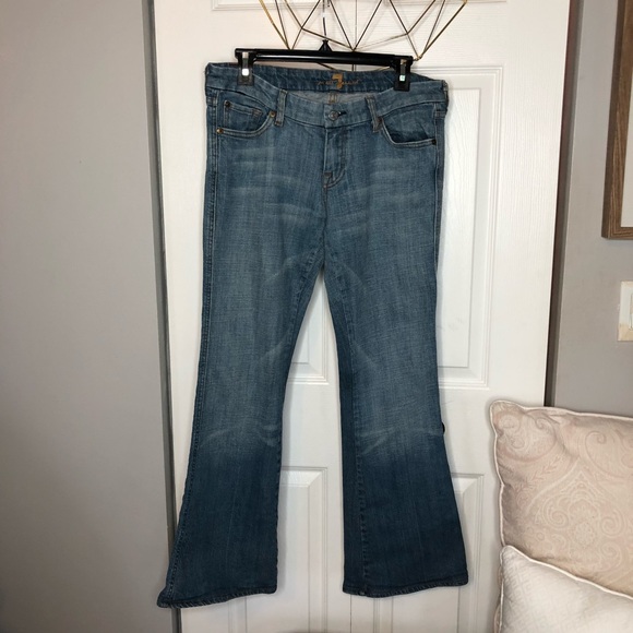 Seven For All Mankind Pocket Womens Jeans - Picture 3 of 8